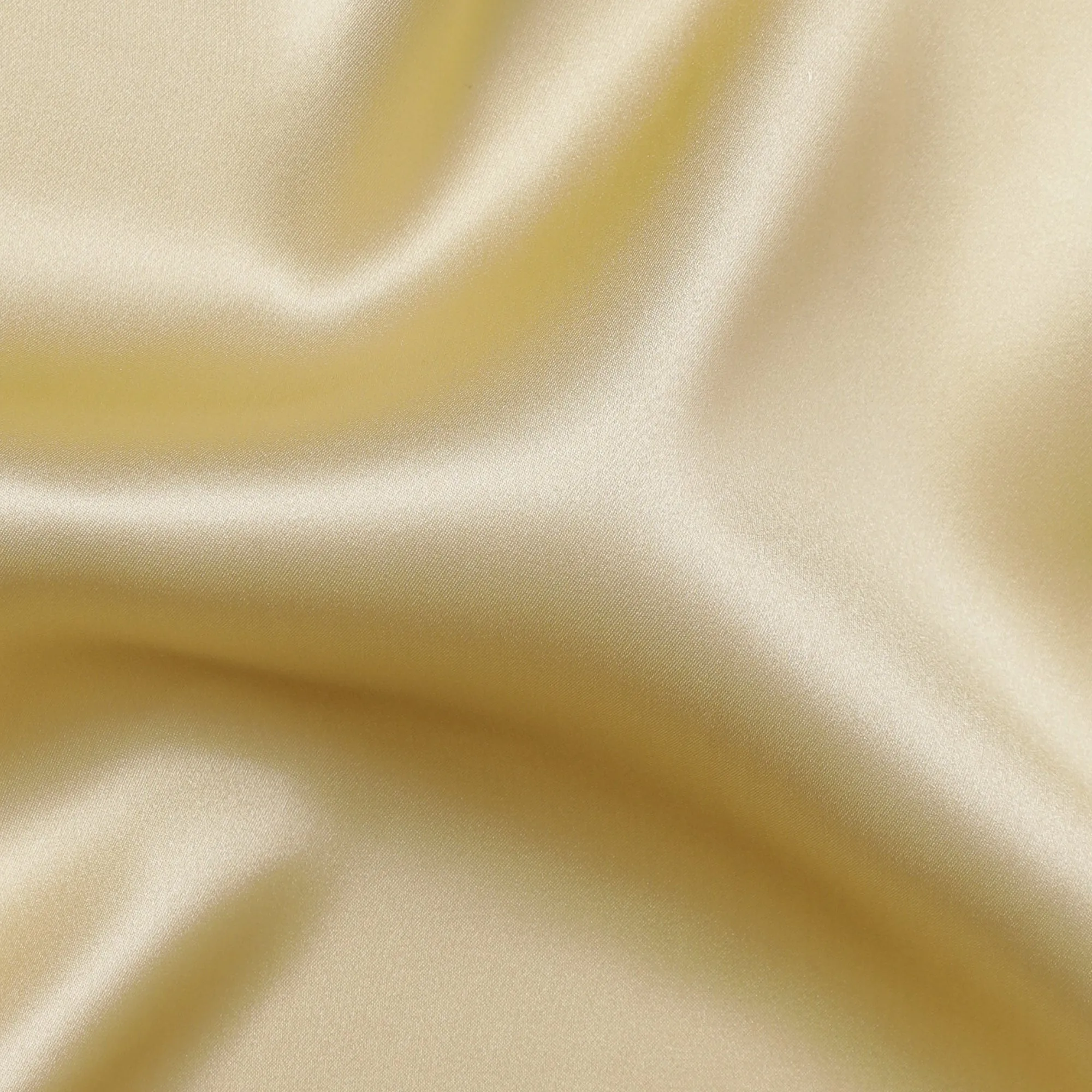 Elegant Cream Pure Silk Satin Fabric, 110 cm Width-20077