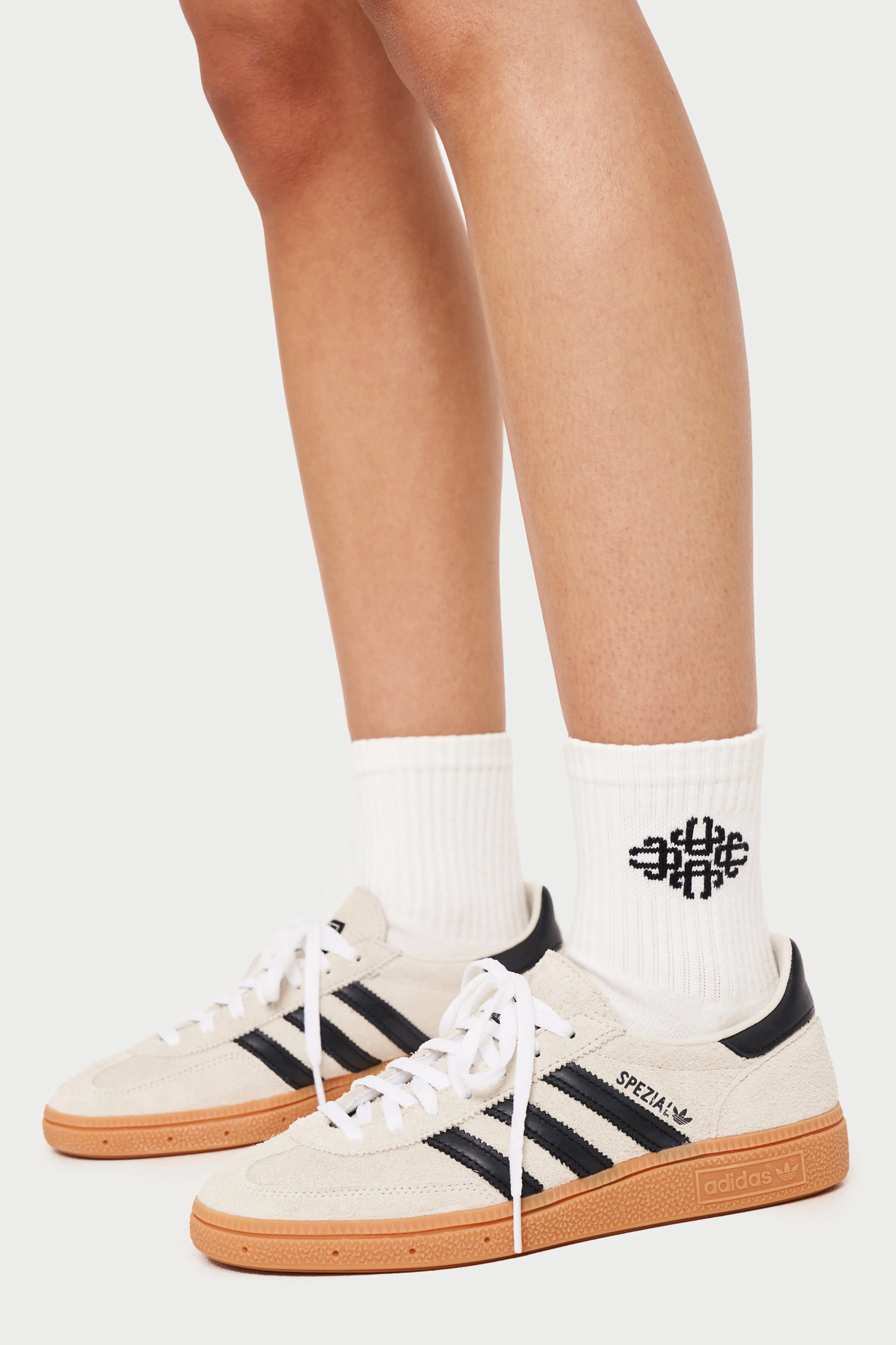 EMBLEM SPORT SOCK - OFF WHITE
