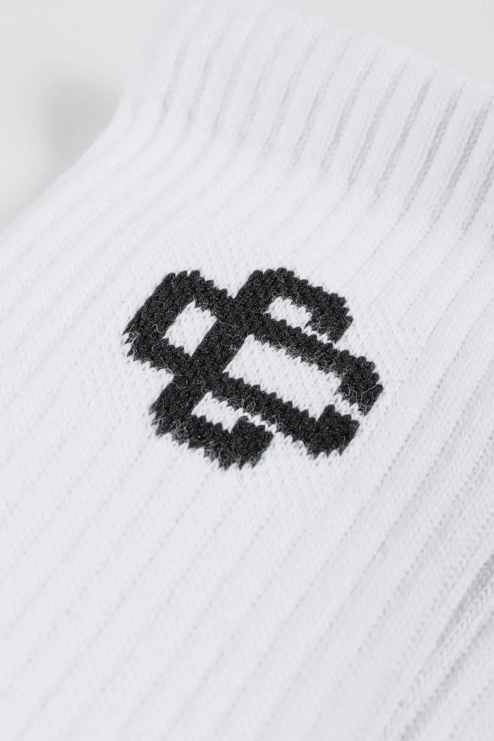EMBLEM SPORTS SOCK - BLACK