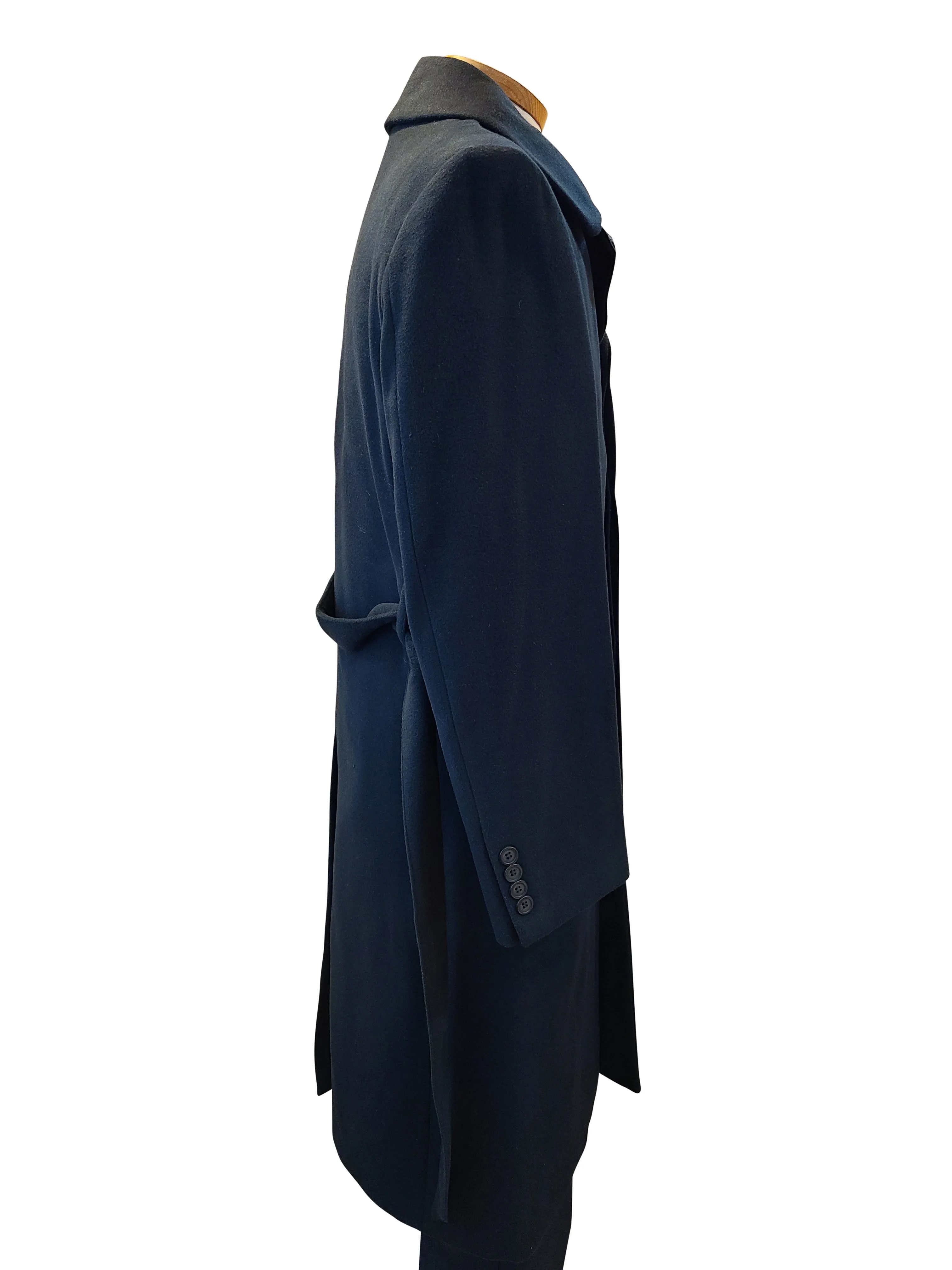 Falcone Hidden buttons Long Coat