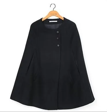 Fashion Women Cape Coat AD0231