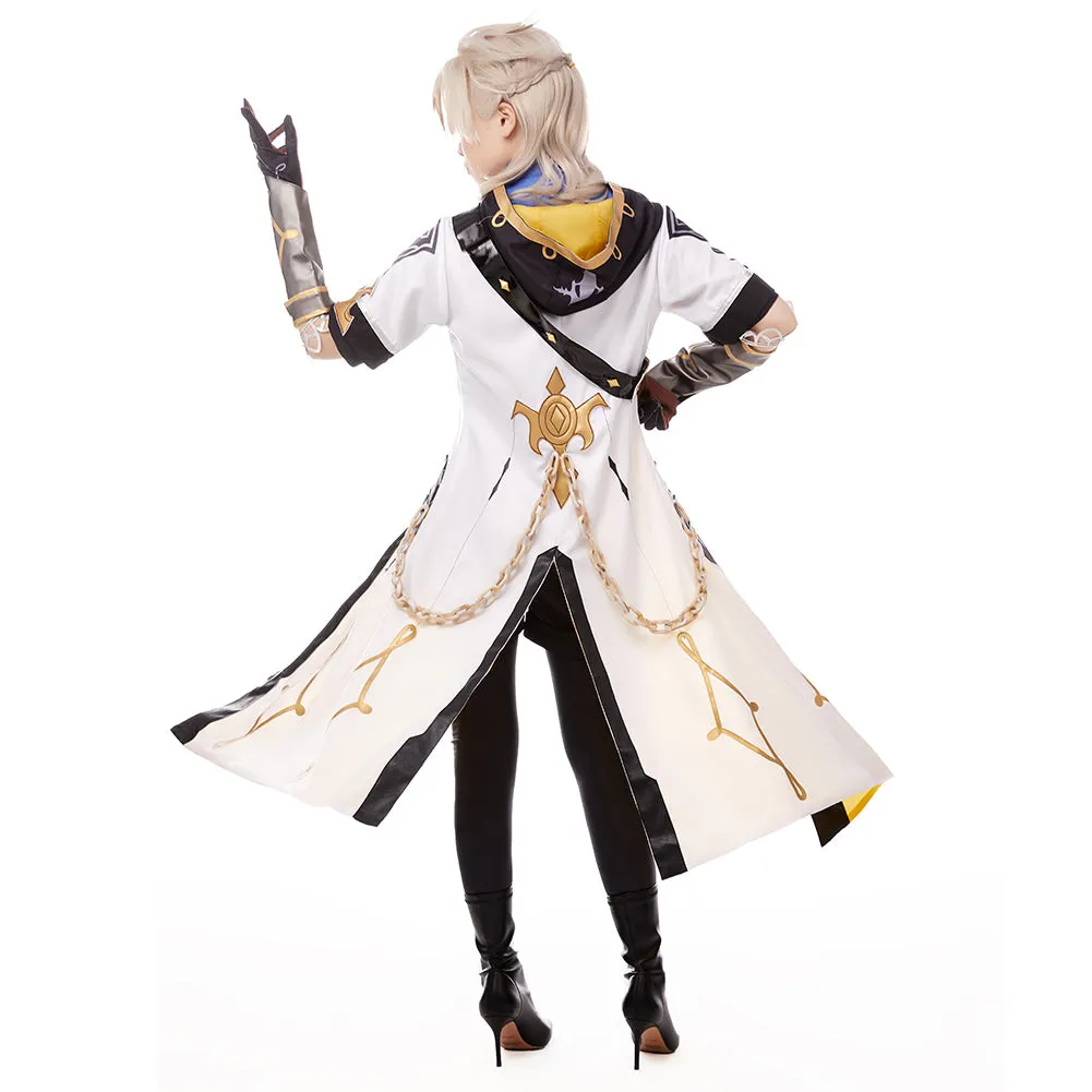 Game Genshin Impact Halloween Carnival Costume Albedo Cosplay Costume Outfits