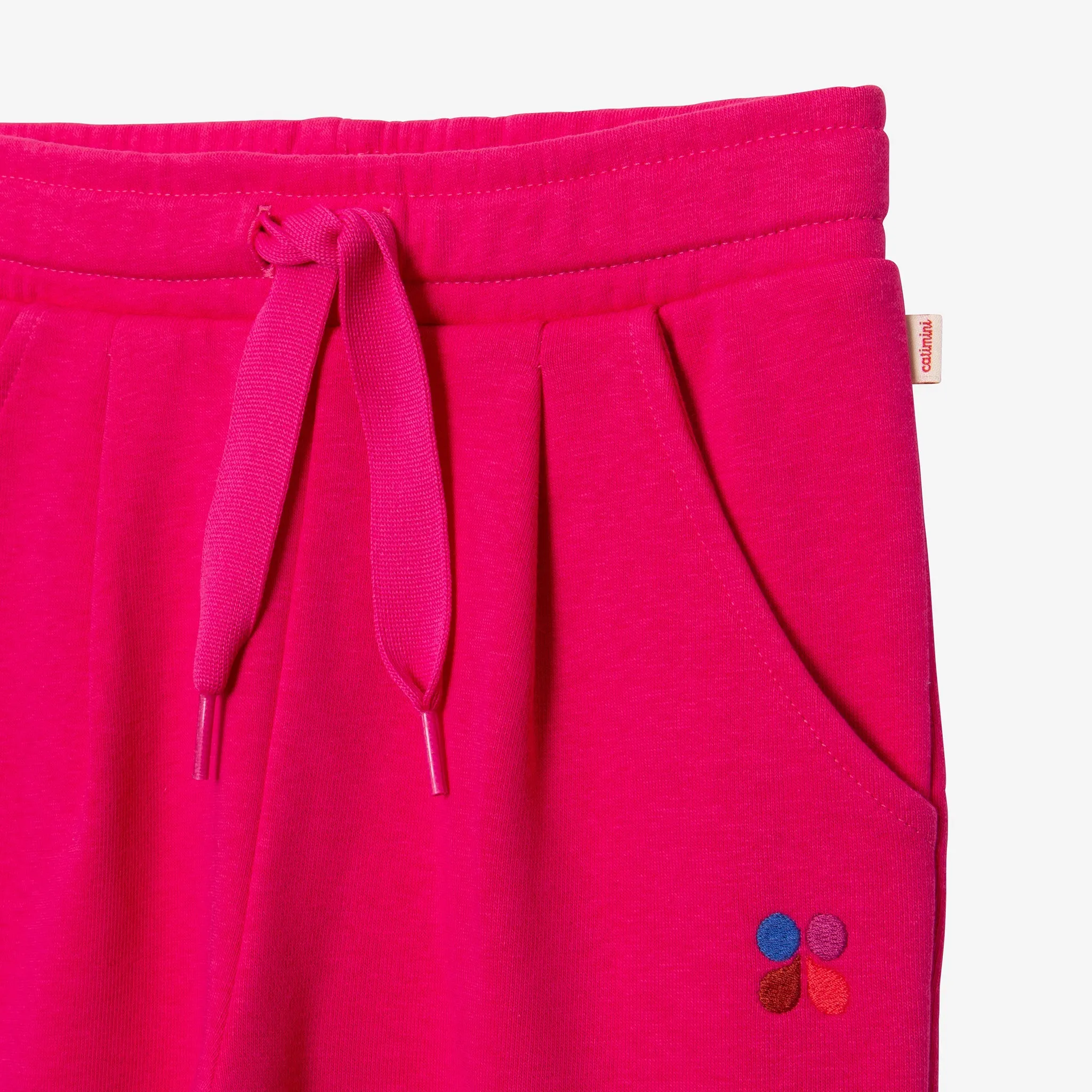 Girls' hot pink sweatpants