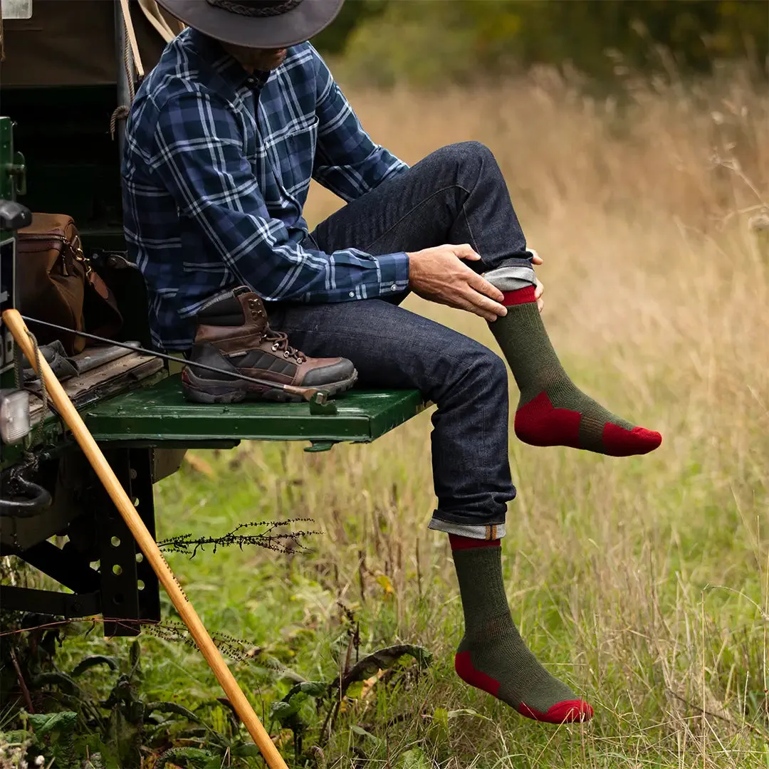 Glen Sock - Spruce by House of Cheviot