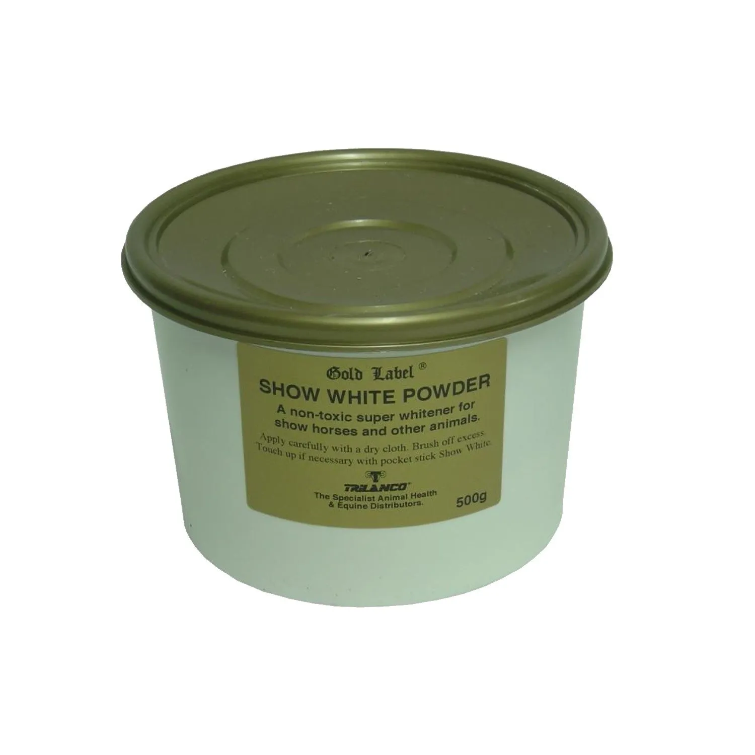 Gold Label Show White Powder