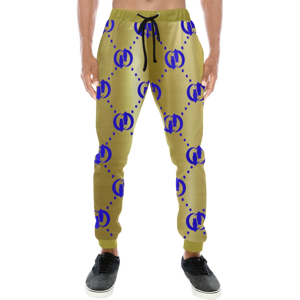 GOLDEN BLUELIGHT TRIANGLE Men's Sweatpants