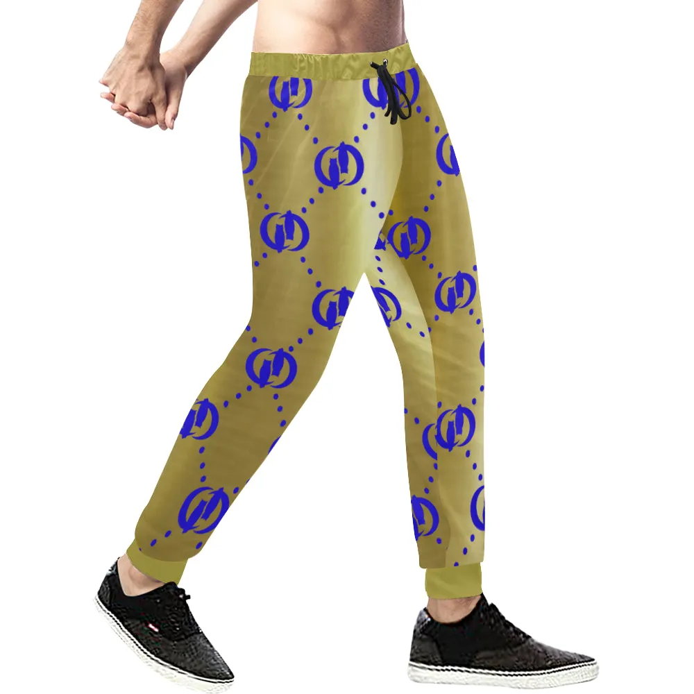 GOLDEN BLUELIGHT TRIANGLE Men's Sweatpants