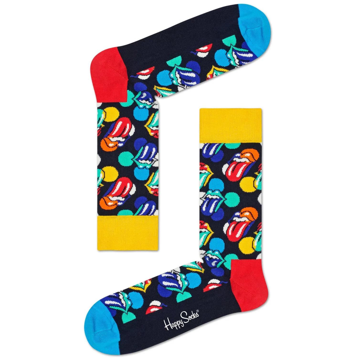 Happy Socks x The Rolling Stones Men's Gift Box - 6 Pack