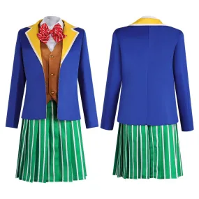 Happy Sugar Life Matsuzaka Satō Cosplay Costume JK Campus Uniform for Halloween and Dance Parties