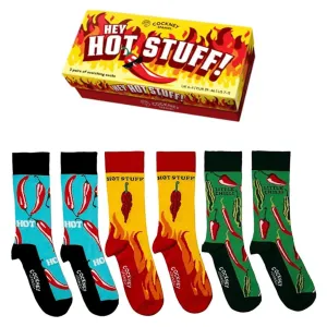 Hey Hot Stuff Chilli Inspired Gift Socks