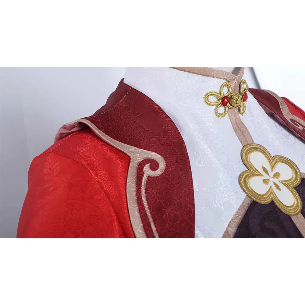 Honkai: Star Rail March 7th Women Red Dress Outfit Party Carnival Halloween Cosplay Costume