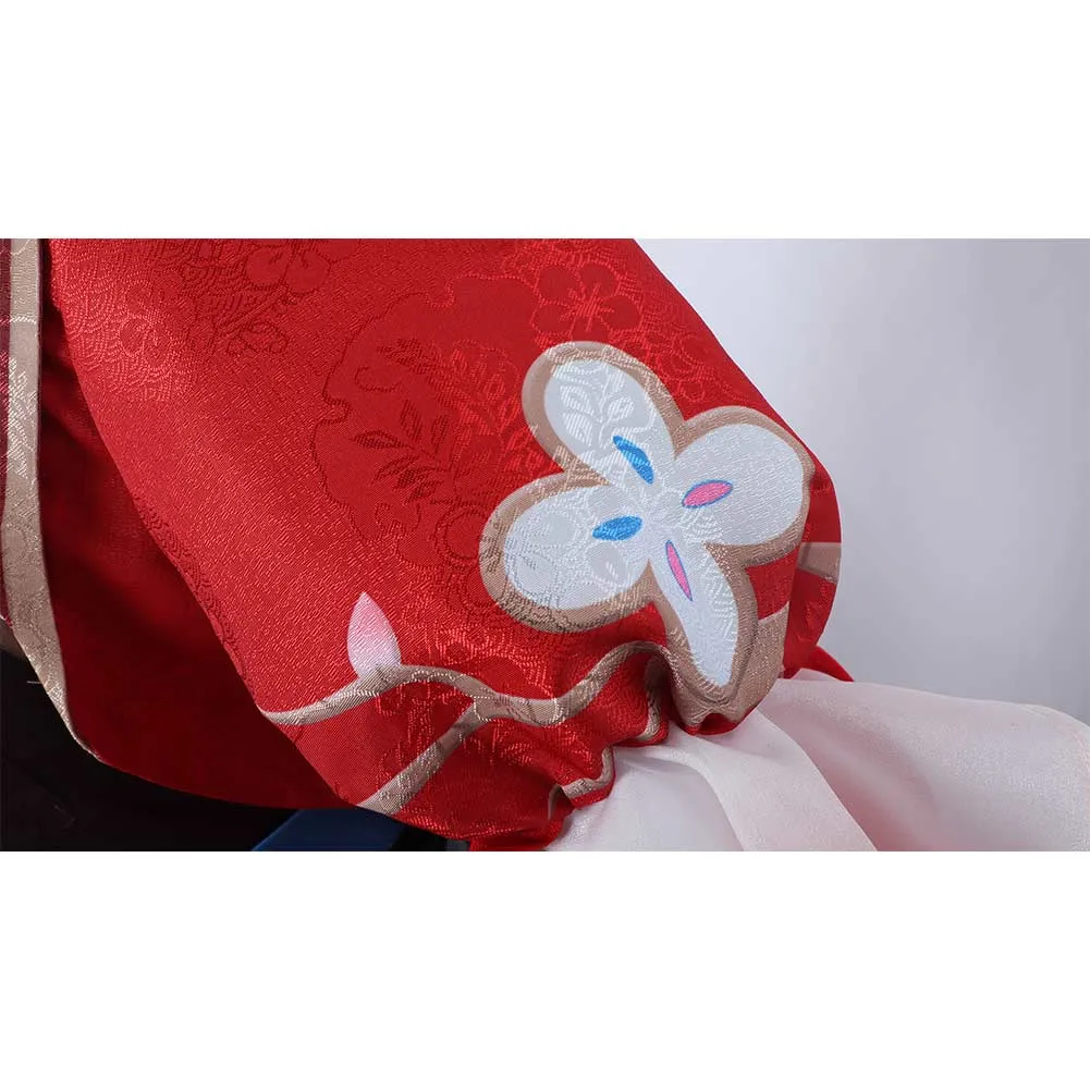 Honkai: Star Rail March 7th Women Red Dress Outfit Party Carnival Halloween Cosplay Costume