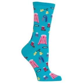HOTSOX Women's Ski Clothes Crew Sock