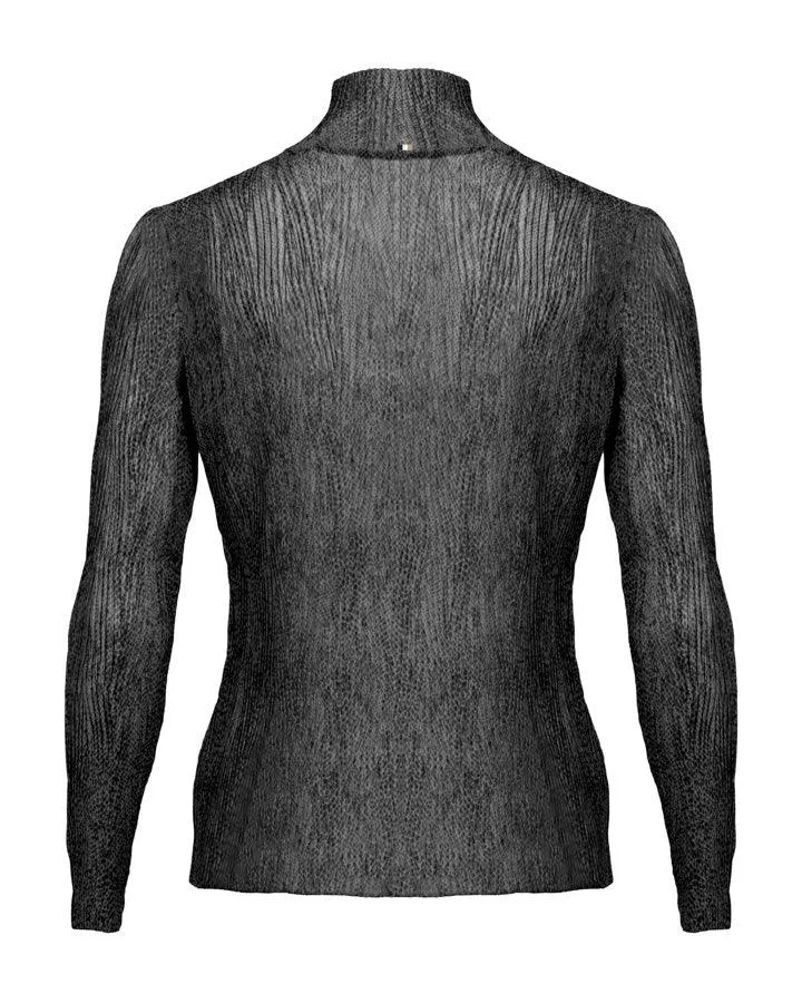 Hugo Boss Emata Tulle Turtleneck