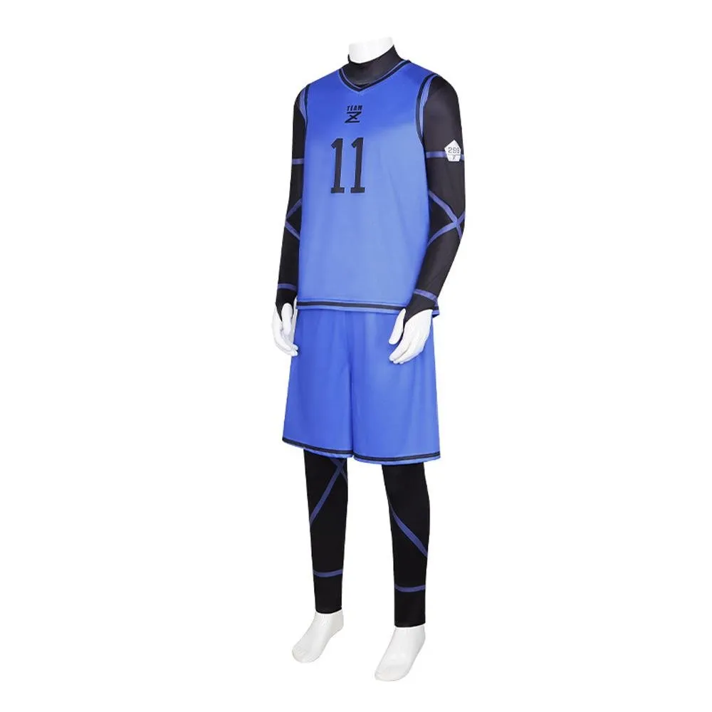 Hyoma Chigiri Costume Blue Lock Halloween Cosplay Outfits For Adult