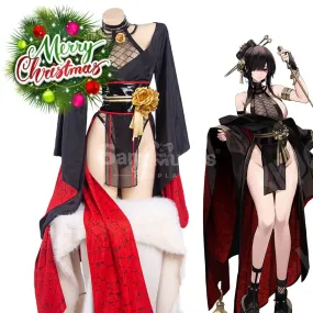 【In Stock】Anime Spy x Family Cosplay Yor Forger Kimono Cosplay Costume