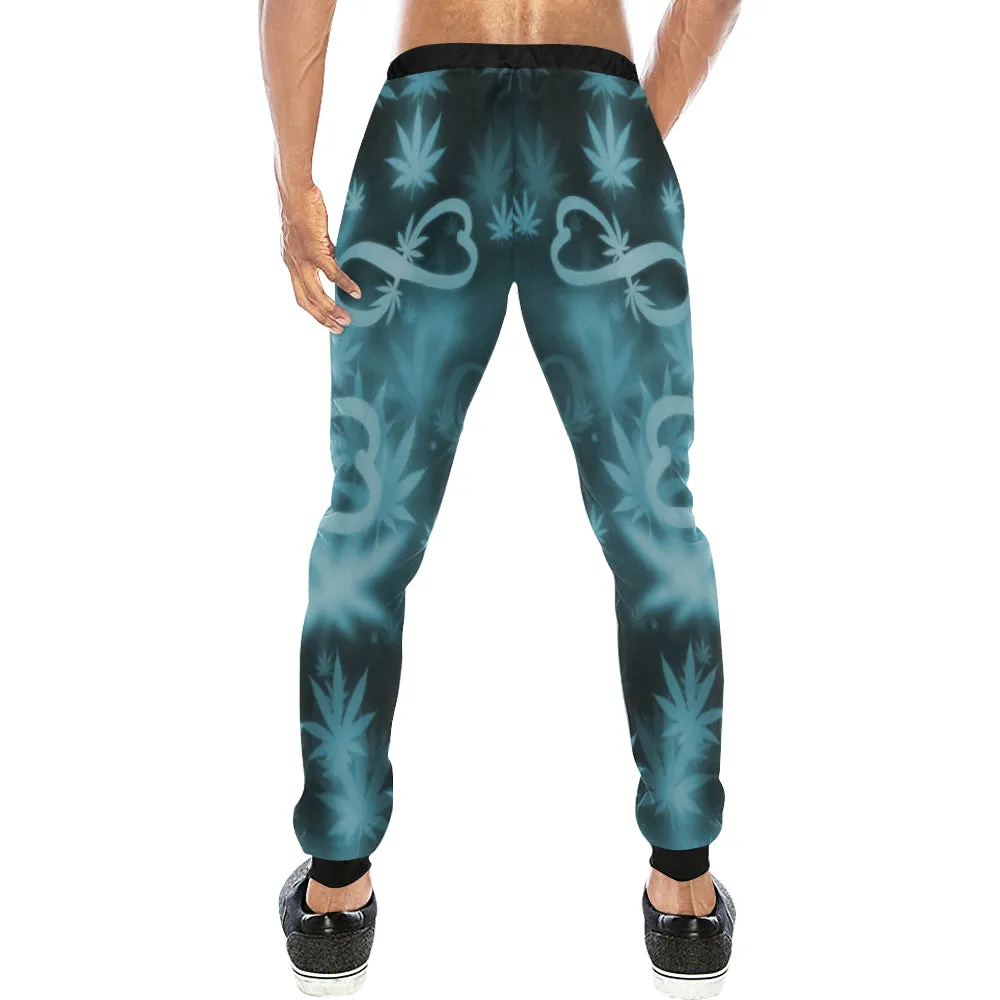 INFINITY BLUE COSMOS Men's Sweatpants