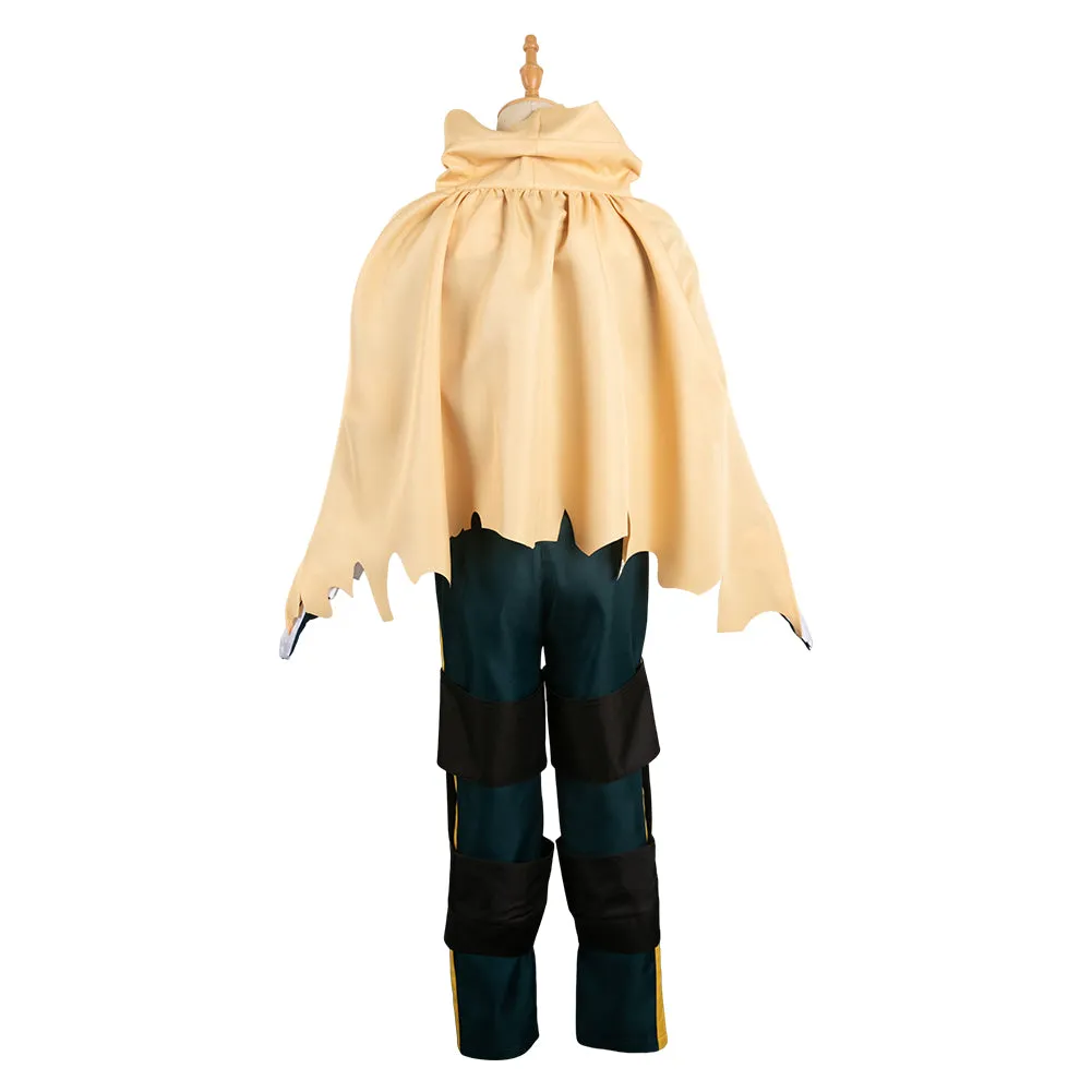 Izuku Midoriya Adult Green Outfit Combat Suit Party Carnival Halloween Cosplay Costume