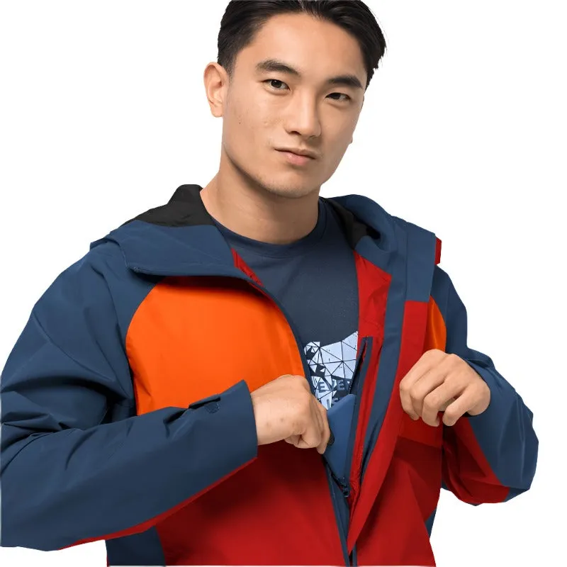 Jack Wolfskin Mount Isa Men's Jacket - Adrenaline Red