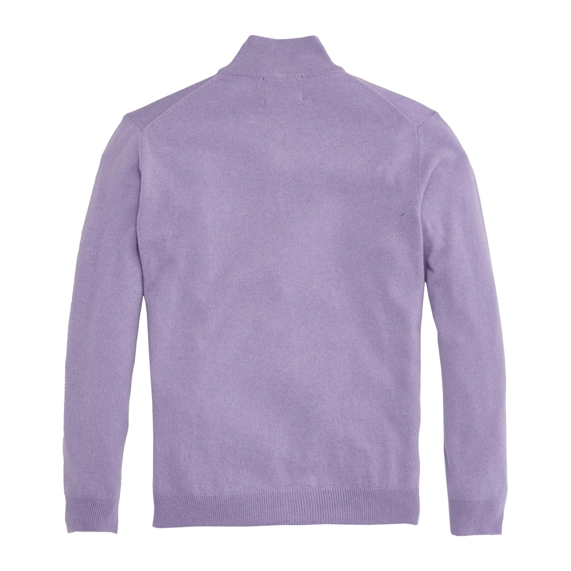 James Cashmere 1/4 Zip - Thistle