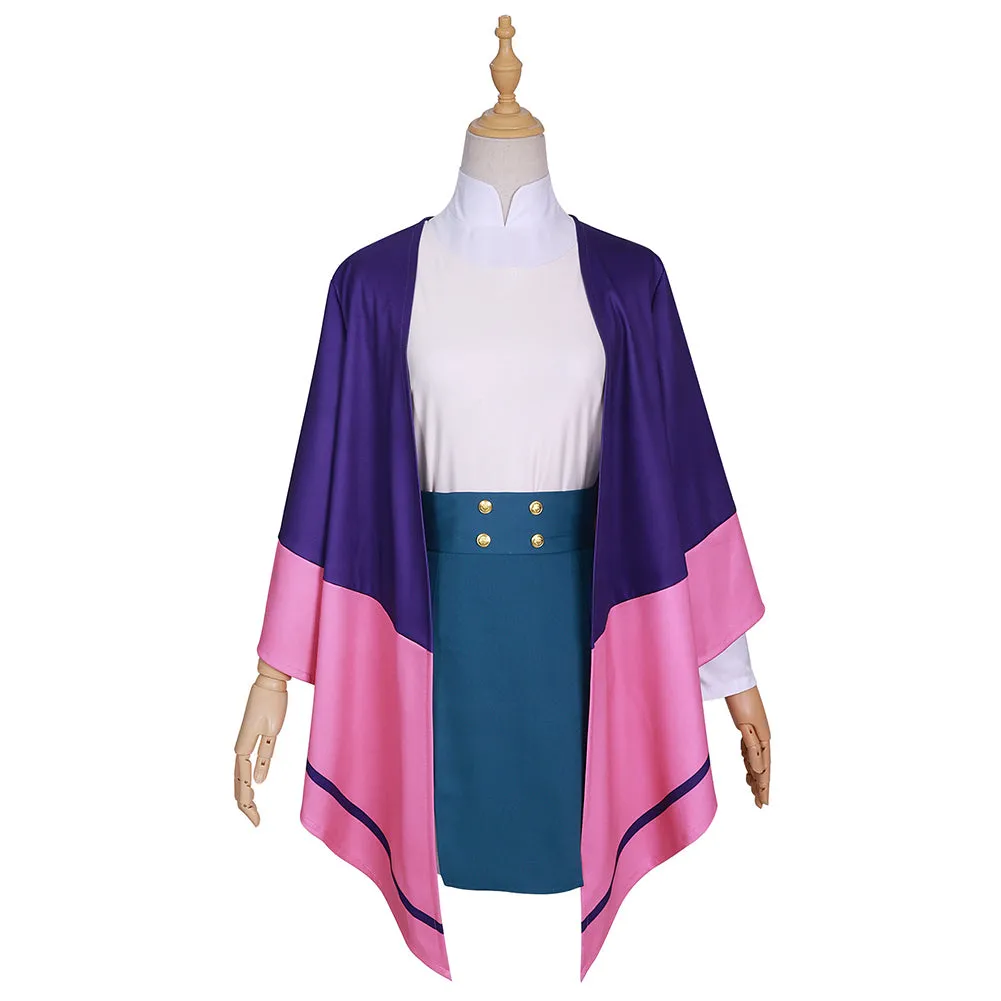Jellyfish Can't Swim in the Night Kim Anouk Mei Takanashi Women Purple Outfit Cosplay Costume