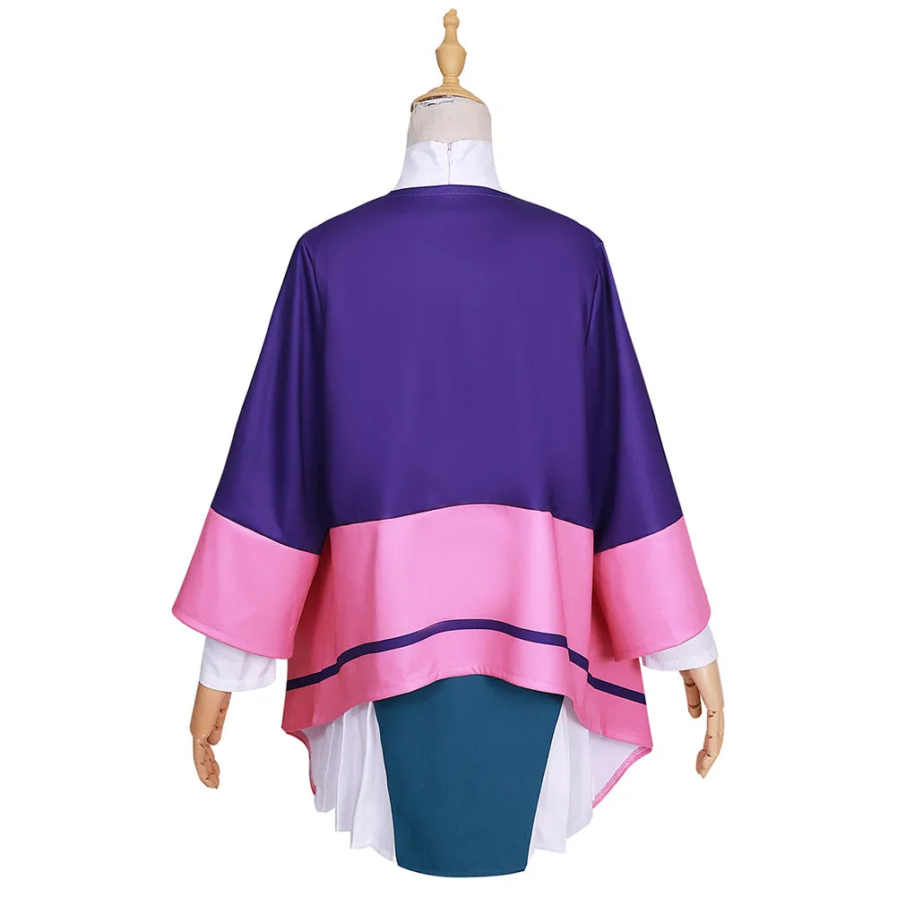 Jellyfish Can't Swim in the Night Kim Anouk Mei Takanashi Women Purple Outfit Cosplay Costume