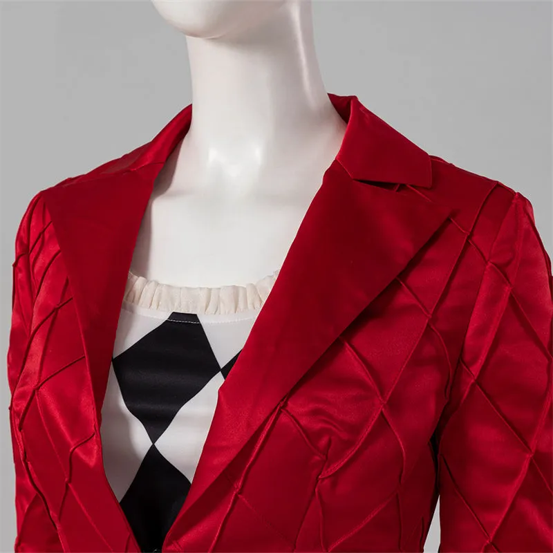 Joker: Folie à Deux Harley Quinn Lady Gaga Cosplay Costume Halloween Carnival Suit