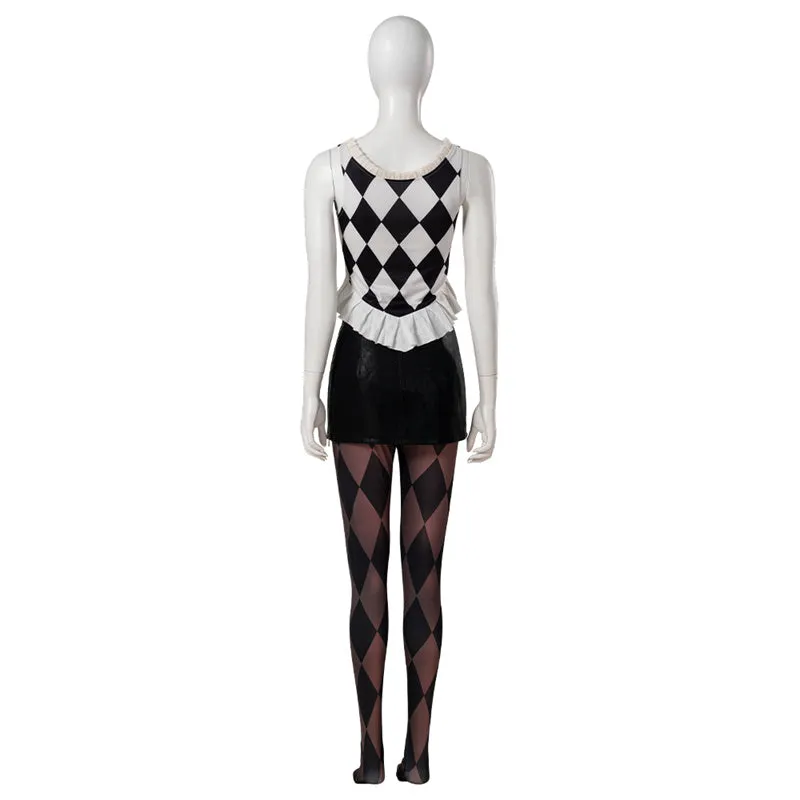 Joker: Folie à Deux Harley Quinn Lady Gaga Cosplay Costume Halloween Carnival Suit