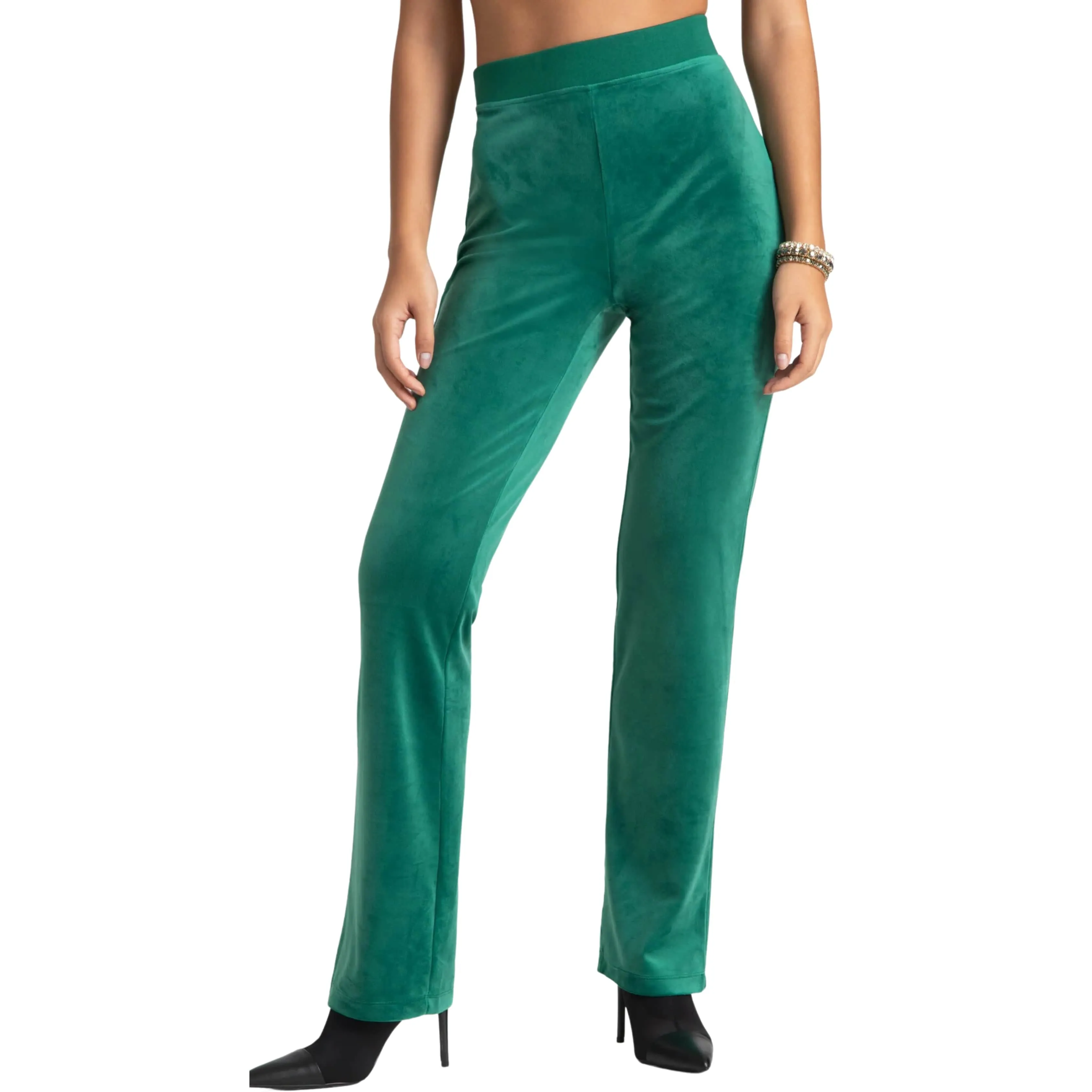 JUICY COUTURE - Og Big Bling Velour Track Pants