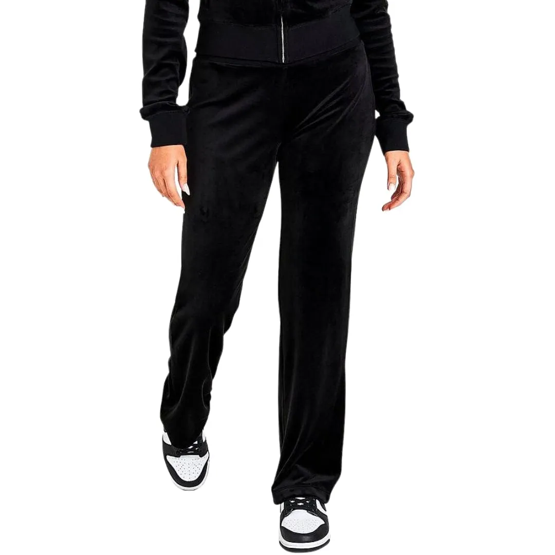 JUICY COUTURE - Og Big Bling Velour Track Pants