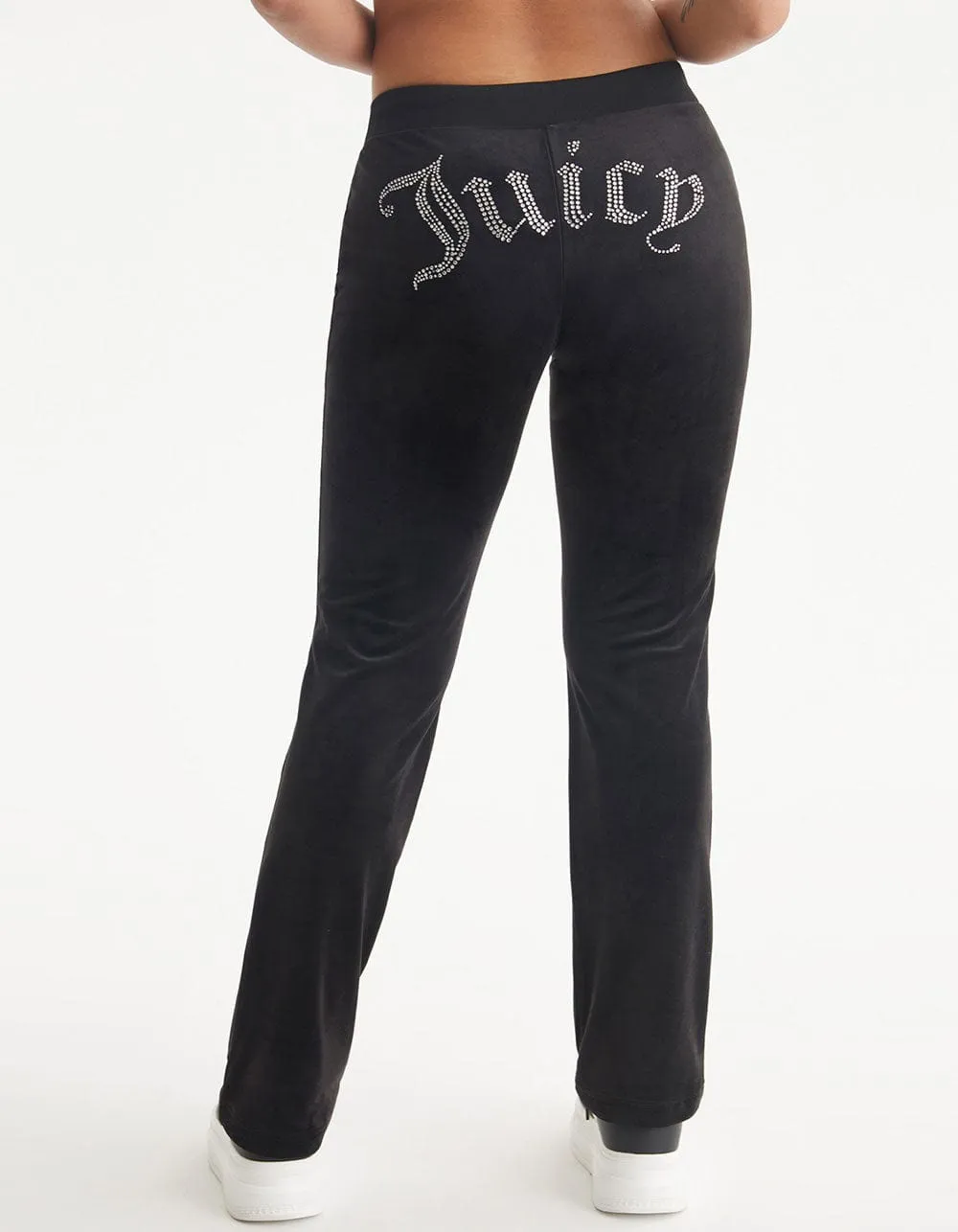 JUICY COUTURE -  OG Big Bling Velour Track Sweatpant