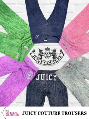 Juicy Couture velour Track Pants