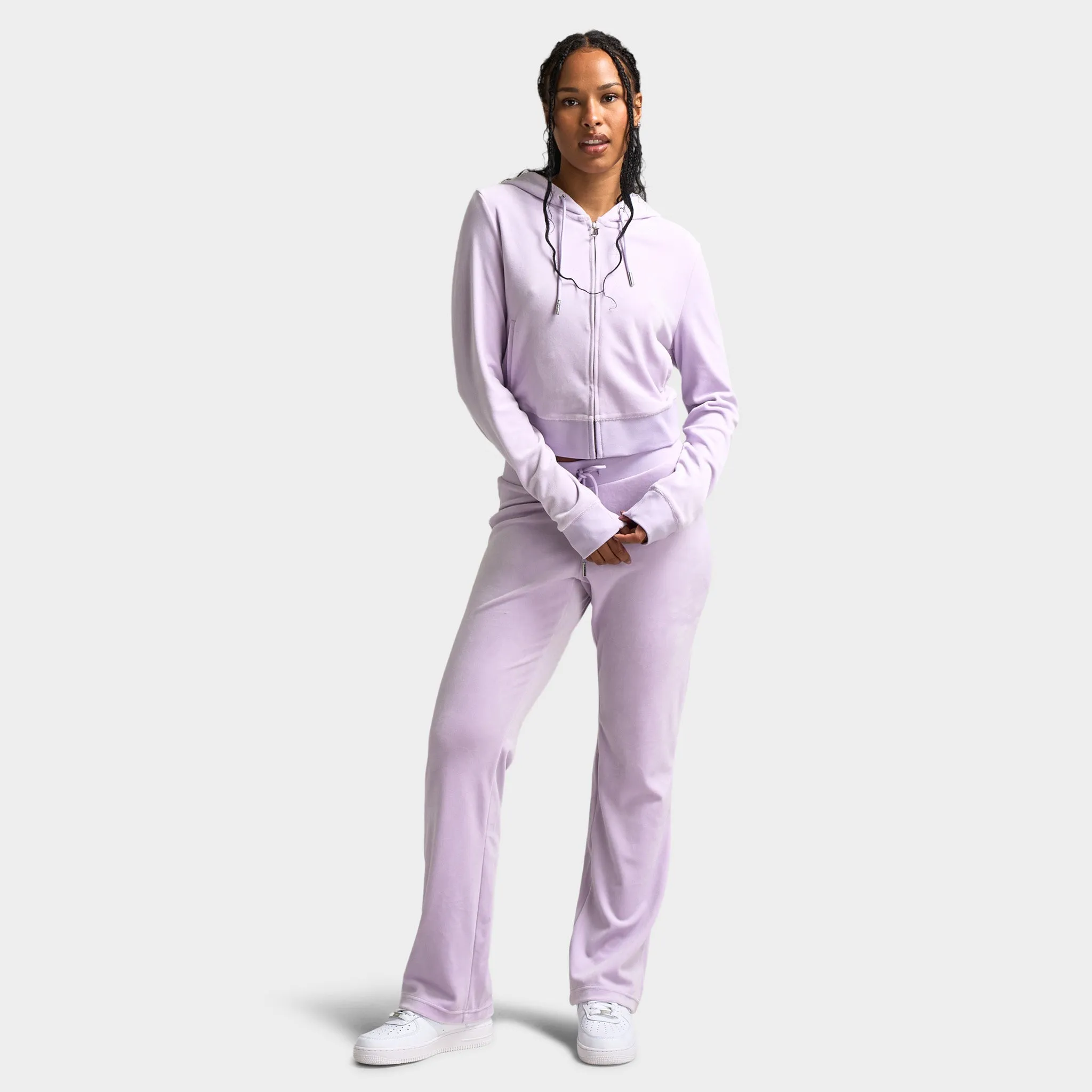 Juicy Couture Women's OG Bling Hoodie / Orchid Petal
