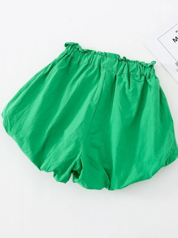 Kids Cotton Bloomers Shorts Loose Harem Shorts - Nerissa Shorts