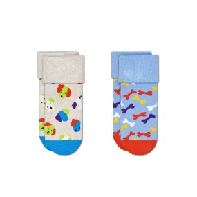 Kids Terry Socks Dog (8000) 2-Pack