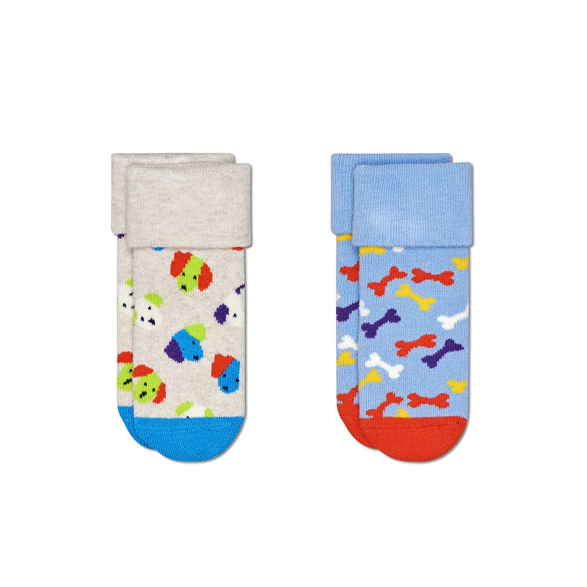 Kids Terry Socks Dog (8000) 2-Pack