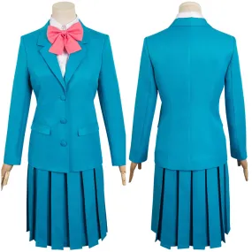 Kimi ni Todoke: From Me to You 2024 Kuronuma Sawako Women Blue Uniform Dress Cosplay Costume