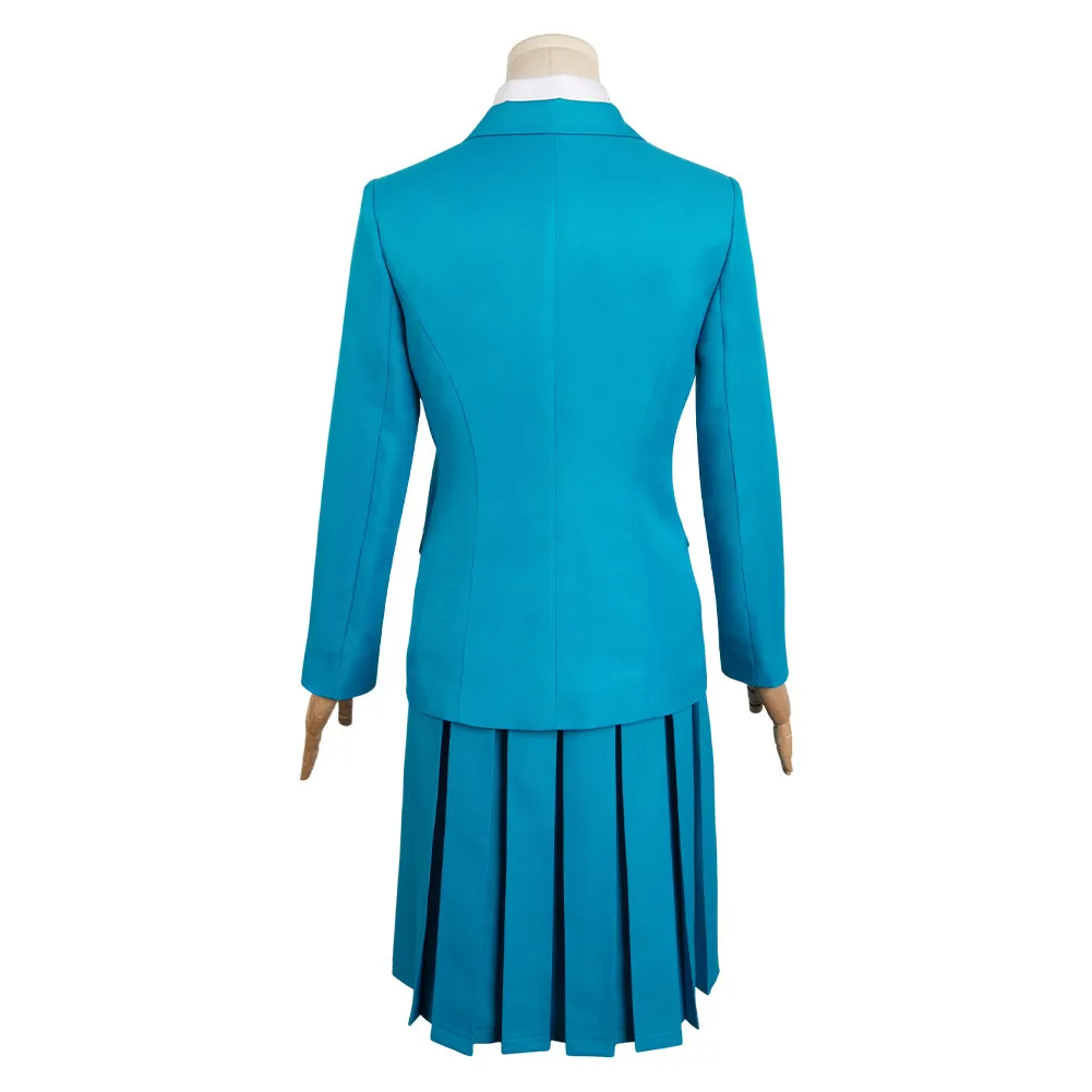 Kimi ni Todoke: From Me to You 2024 Kuronuma Sawako Women Blue Uniform Dress Cosplay Costume