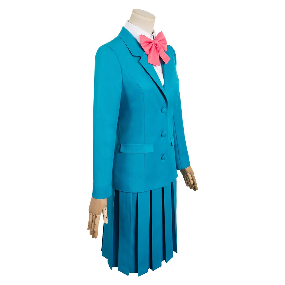 Kimi ni Todoke: From Me to You 2024 Kuronuma Sawako Women Blue Uniform Dress Cosplay Costume