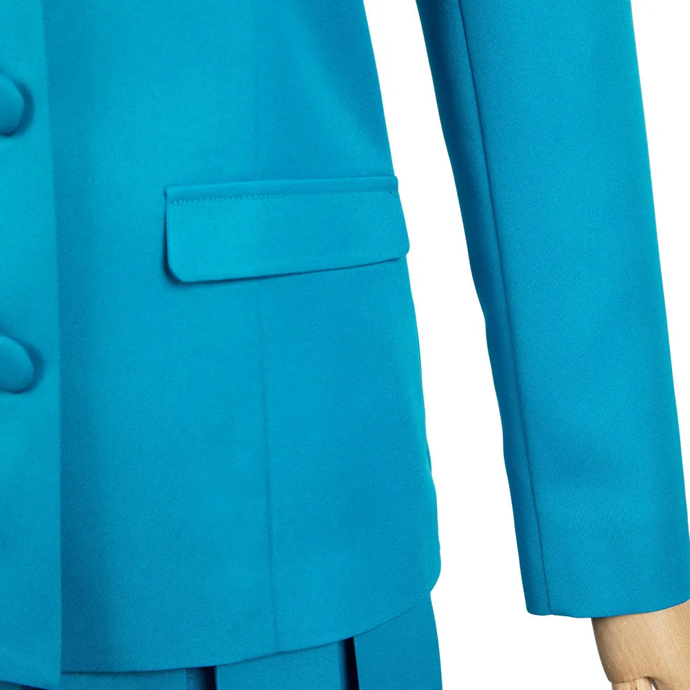 Kimi ni Todoke: From Me to You 2024 Kuronuma Sawako Women Blue Uniform Dress Cosplay Costume