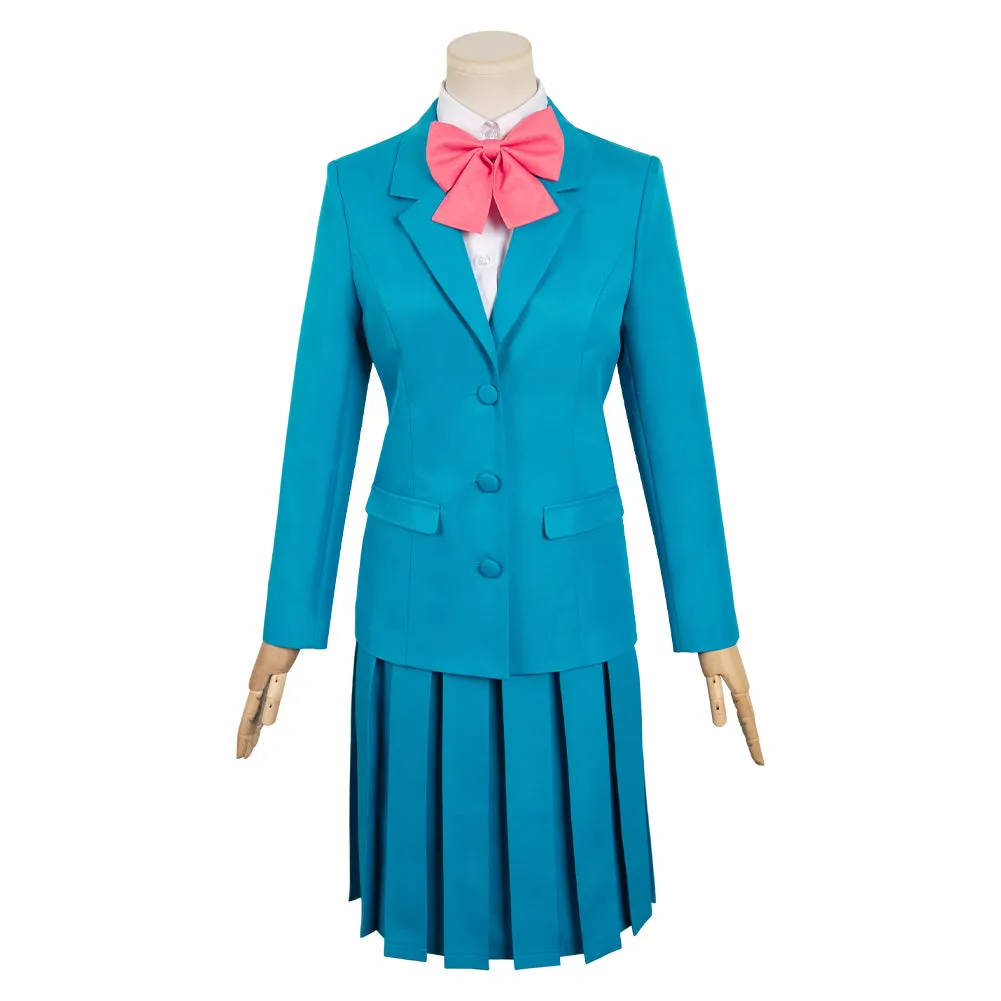 Kimi ni Todoke: From Me to You 2024 Kuronuma Sawako Women Blue Uniform Dress Cosplay Costume