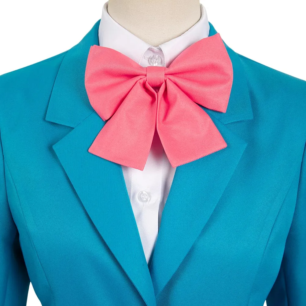 Kimi ni Todoke: From Me to You 2024 Kuronuma Sawako Women Blue Uniform Dress Cosplay Costume