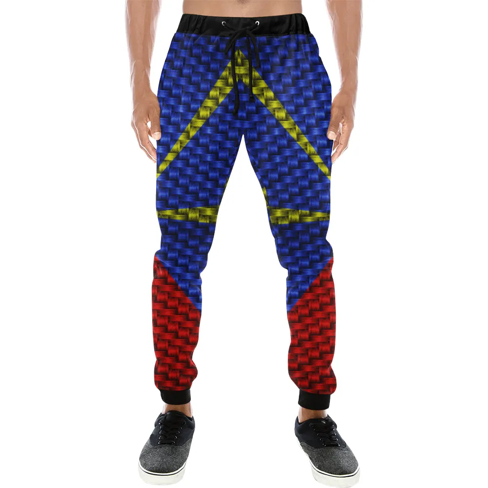 LA REUNION FLAG Men's Sweatpants