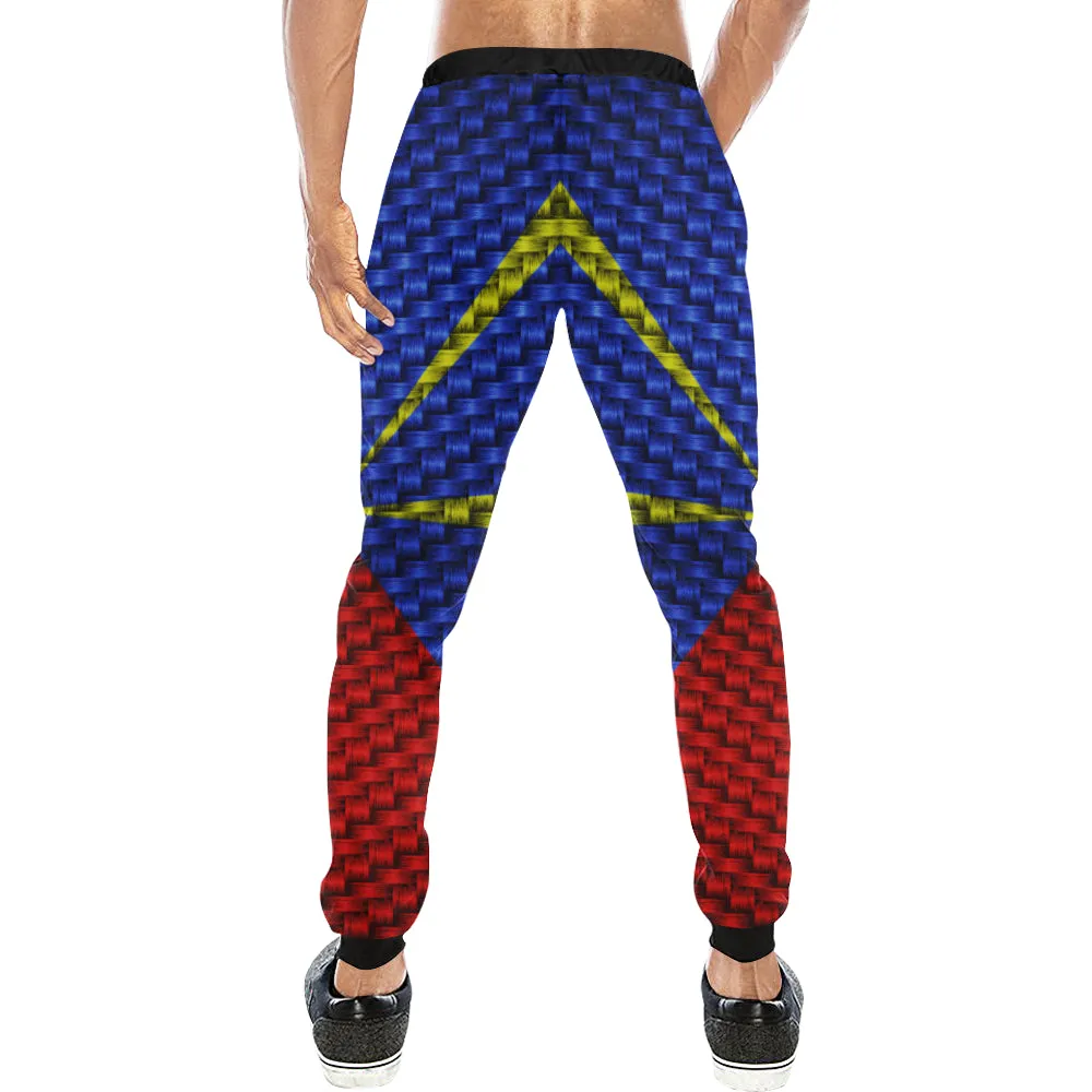 LA REUNION FLAG Men's Sweatpants