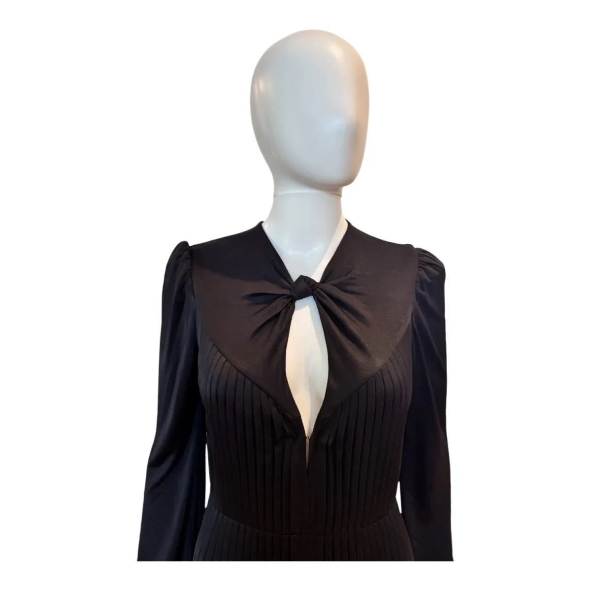 Long Sleeve Knot Jumpsuit