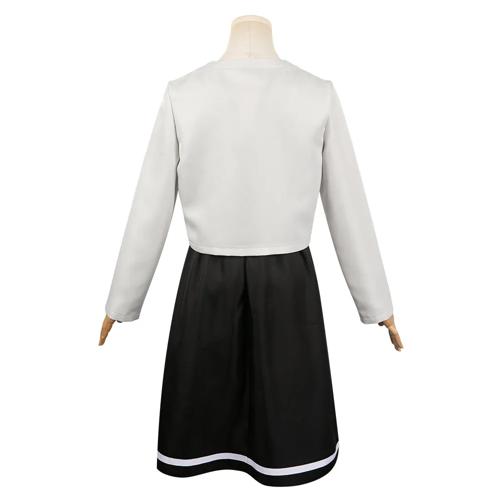 Look Back Ayumu Fujino Women Black Dress Party Carnival Halloween Cosplay Costume