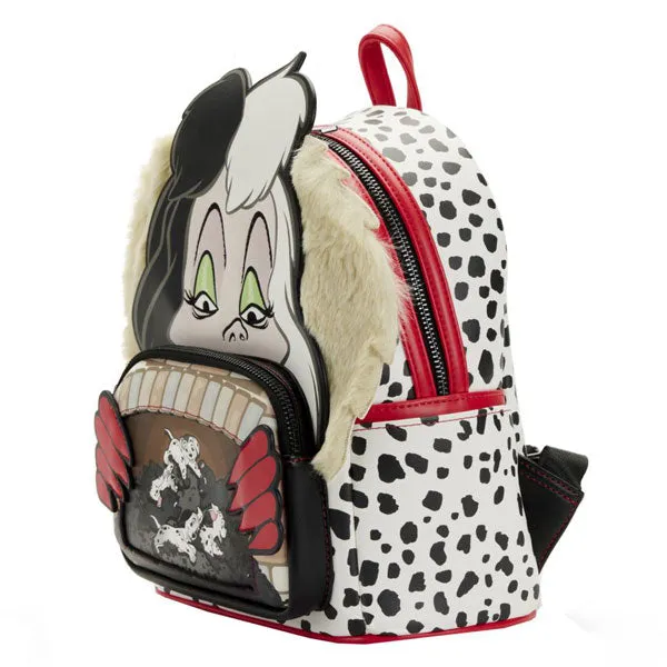 Loungefly - 101 Dalmatians (1961) - Cruella Scene Mini Backpack