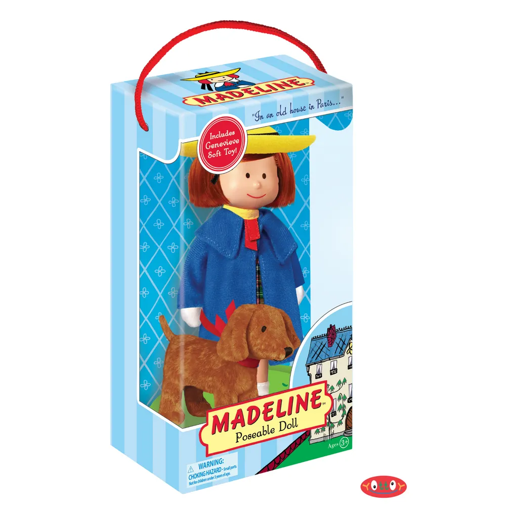 Madeline 8" Poseable Doll with 4" Genevieve