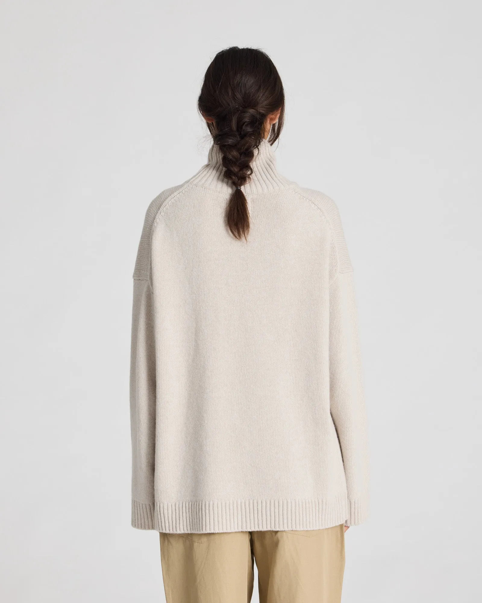 Mandie Lambswool Jumper GOTS 243975 - island fossil