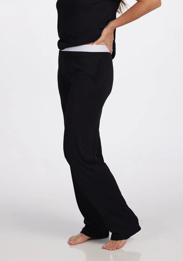 Maya Lounge Pants - Black